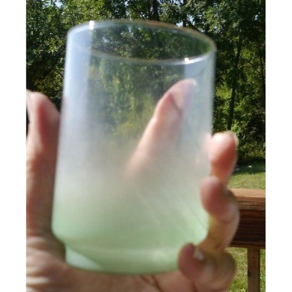 Set of 5 Vntge MCM Libbey Glass Blendo Barware Tumblers Drink Ware Glasses 12 oz - Picture 5 of 12